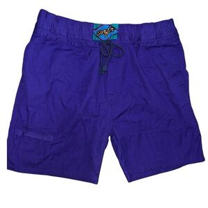 Vintage Priority Male Swim Trunks Cotton Purple Size XL
